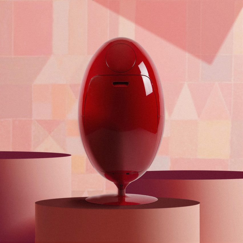 Red Ovetto bin