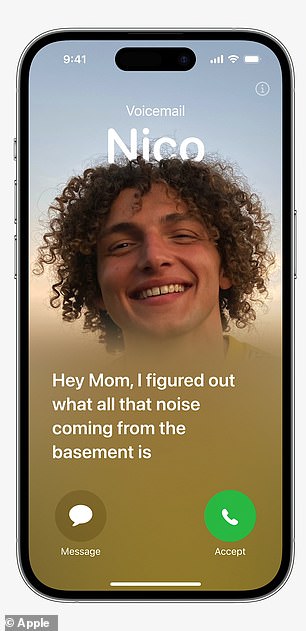 A live voicemail feature also transcribes messages directly on the display, allowing you to ignore or answer the call