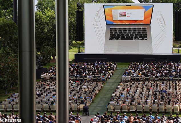 The new 15-inch MacBook Air is powered by an Apple-designed M2 processor chip
