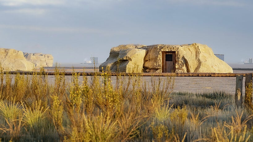 welcome to OutpostX, an otherworldly glamping experience nestled in utah's desertic plains