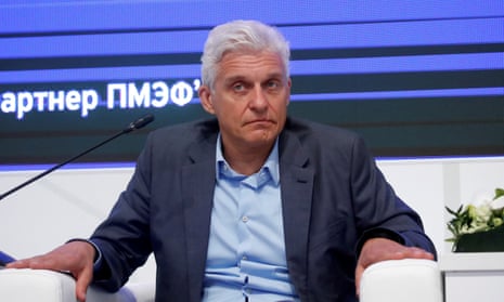 Oleg Tinkov, Chairman of the Board of Directors of Tinkoff Bank.