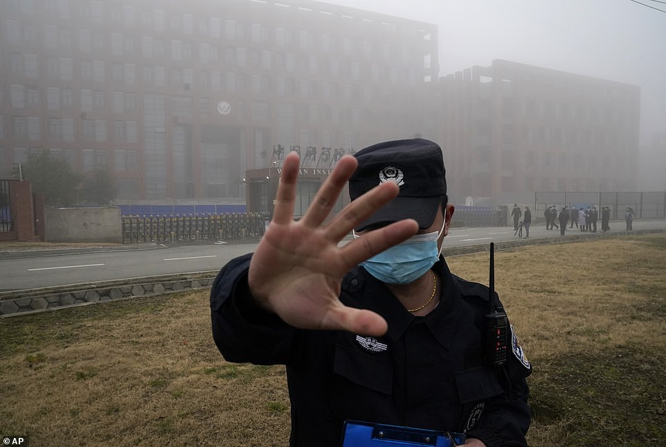 The Wuhan Institute of Virology (pictured) launched a secret research initiative that saw them fuse coronaviruses in a  series of risky experiments