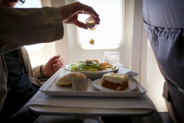I'm a flight attendant - you should NEVER eat these foods and drinks on a plane