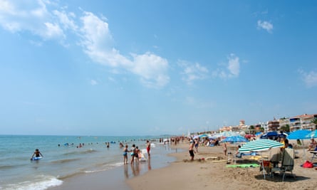 Beach at Calafell