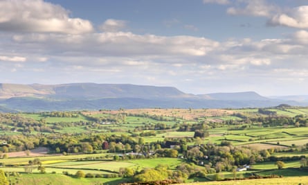 A view from the Hergest Ridge near Kington.