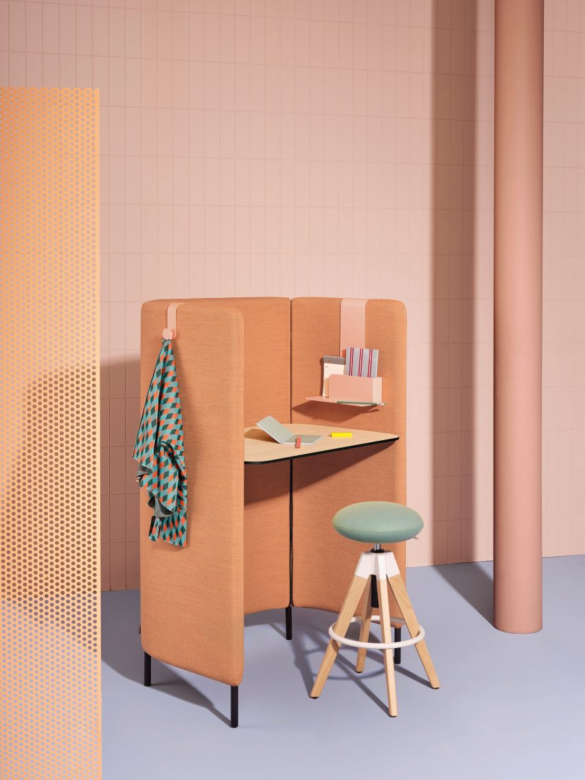 Buddyhub desk by Busetti Garuti Redaelli for Pedrali