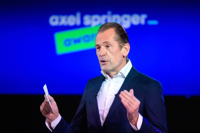 Mathias Döpfner, CEO of Axel Springer