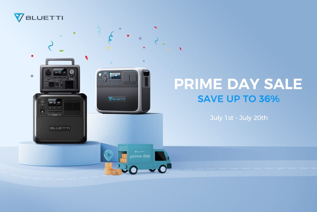 Prime Day Specials: Save up to 36% on BLUETTI Power Stations