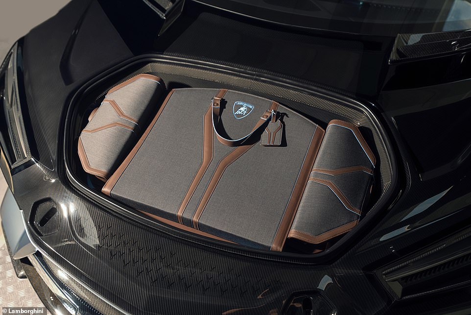 With no engine under the bonnet, this leaves space for a 'froot' - a front boot - concealed under the short and steeply sloping front end