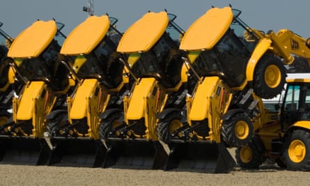 Dancing diggers.