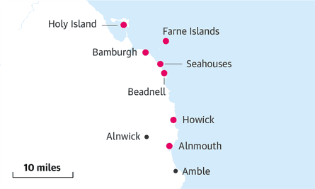 Map of the southeast