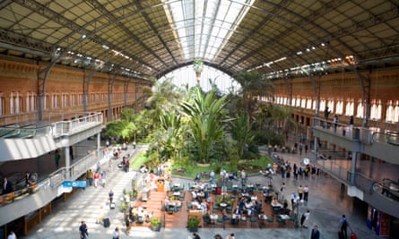 Atocha station.