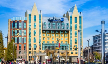 The Radisson Blu Astrid Hotel in Antwerp, Belgium.