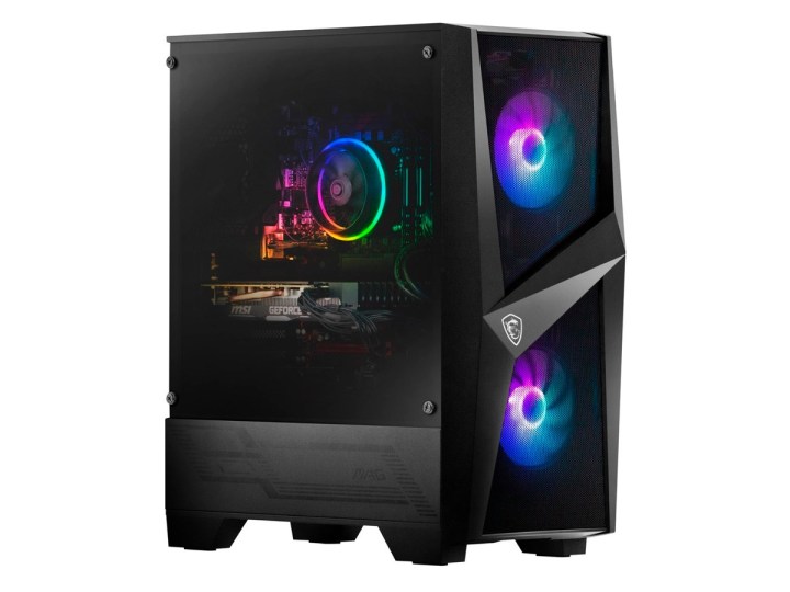 The MSI - Codex ZS Gaming Desktop against a white background.