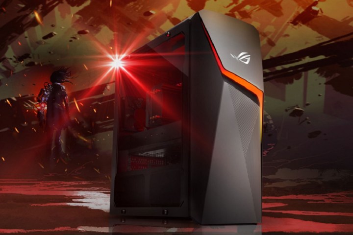 An Asus gaming PC.