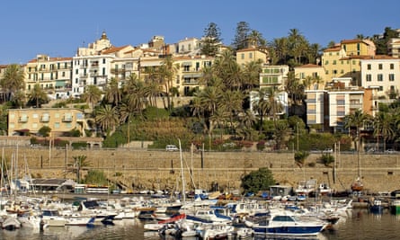 Old town of Bordighera.