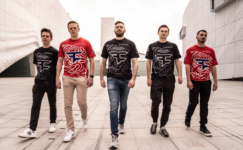 FaZe Clan's PUBG team.