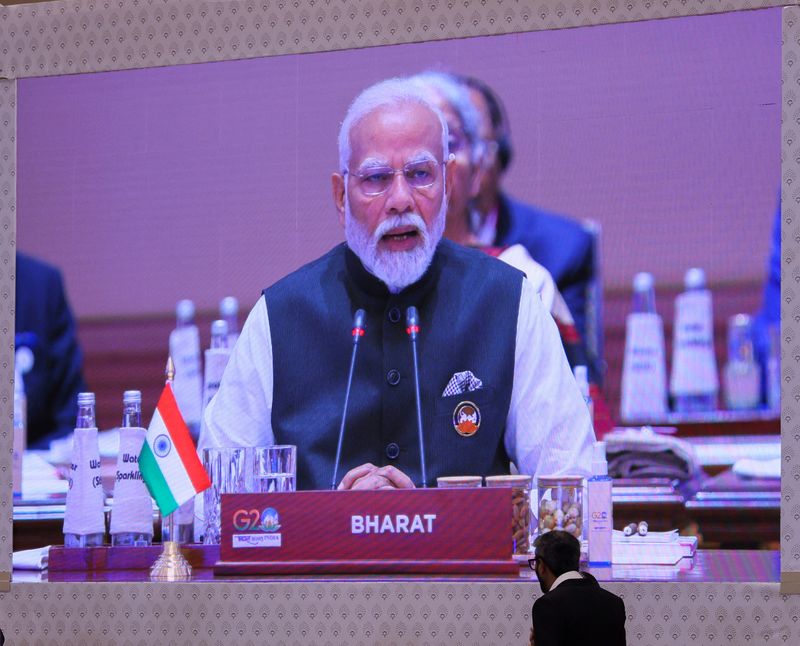 India PM Modi says G20 leaders' declaration adopted