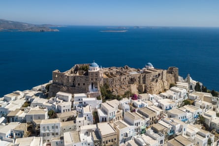 The main town on Astypalea.