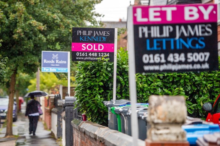 Estate agents ads on properties in Greater Manchester