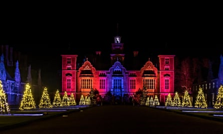 Blickling Christmas Lights Main Drive