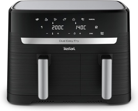 Tefal Easy Fry Dual Zone Digital Air Fryer 8.3L
