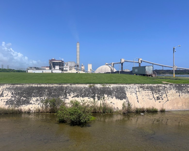 AES’ coal plant in Guayama.