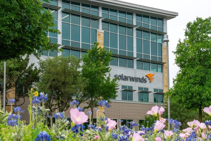 The SolarWinds headquarters in Austin, Texas