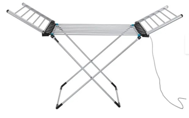 Lidl's heated airer costs £44.99 and holds a full load of washing