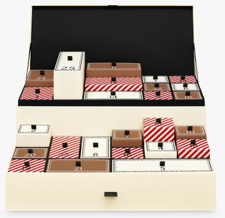 The £350 Jo Malone London 25-day Advent calendar.