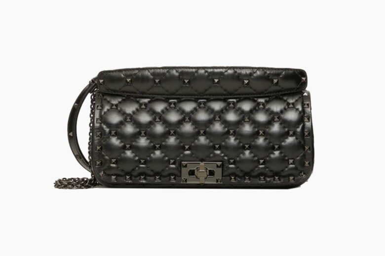 best valentino bags rockstud spike shoulder bag review - Luxe Digital