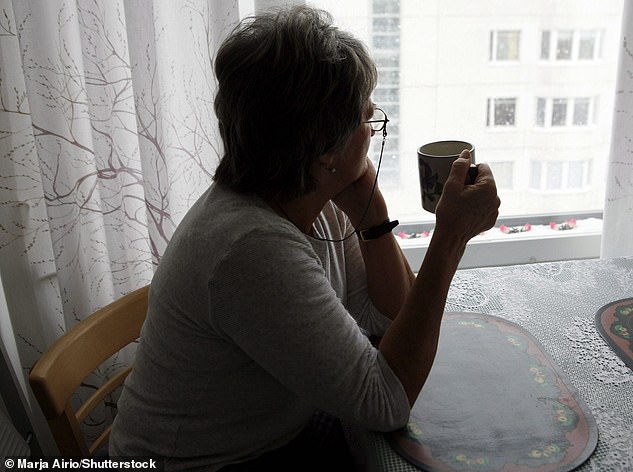 Experts said the incidence of people being discovered days, weeks, months or years after they die has increased 17-fold in 60 years in a concerning¿ trend showing a rise in social isolation (stock photo)