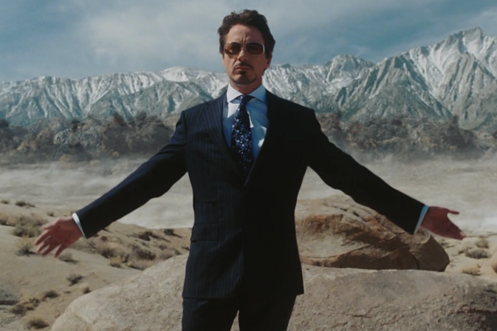 Robert Downey Jr. in Iron Man