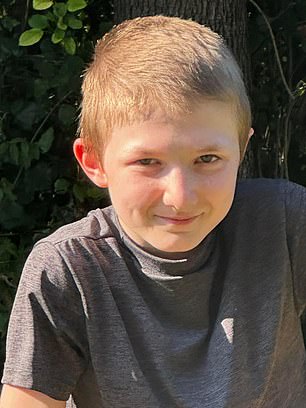Will is pictured above during happier times