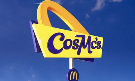 A mock-up of the new restaurant chain's sign.