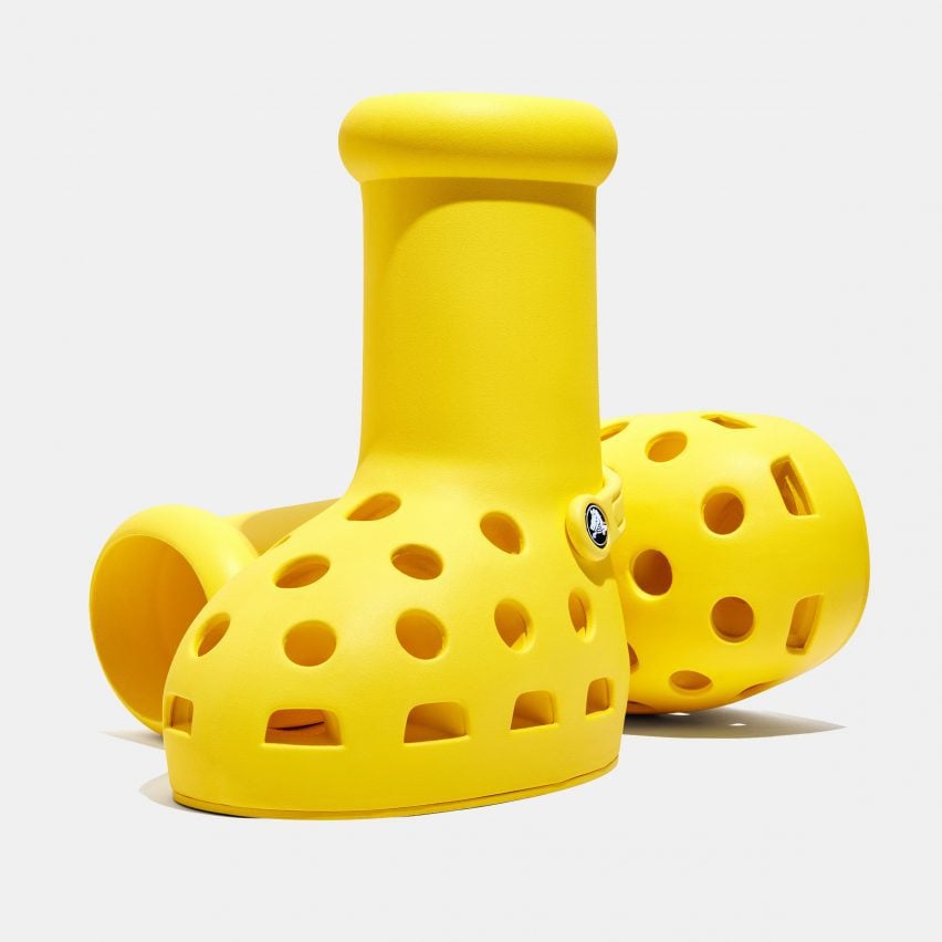 MSCHF and Crocs boot collaboration