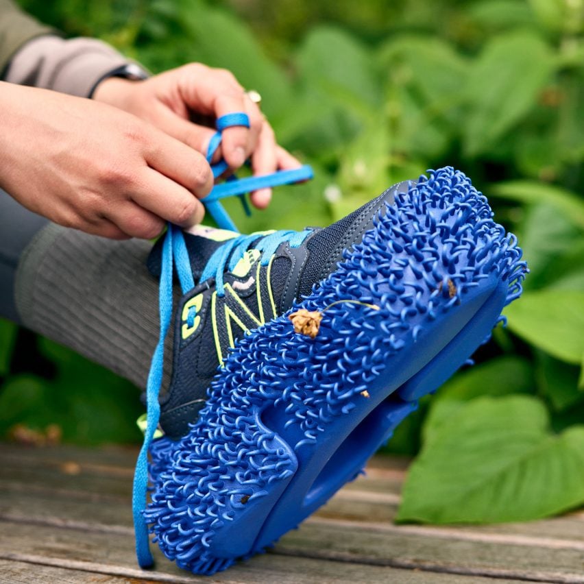 Rewild the Run trainers by Kiki Grammatopoulos