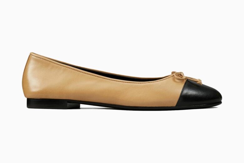 best ballet flats tory burch cap toe ballet review - Luxe Digital