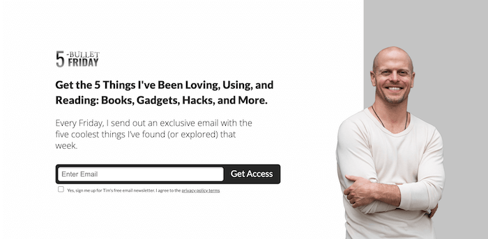 Tim Ferriss Newsletter Tim Ferriss Newsletter