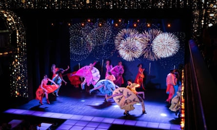 Dancers at the Paradis Latin cabaret theatre.