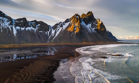 Vestrahorn Mountain and Stokksnes beach.