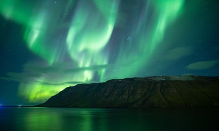 northern lights in Iceland