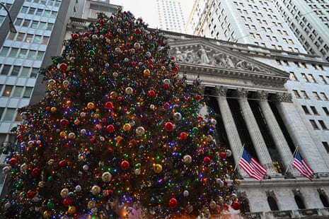 The New York Stock Exchange on Wall Street.