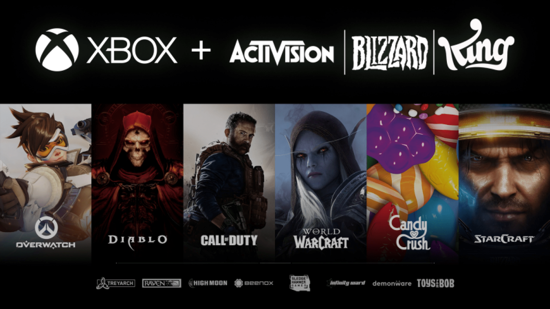 Xbox is buying Activision Blizzard.