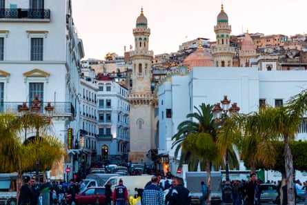 Martyrs’ Square and Ketchaoua mosque, Algiers.