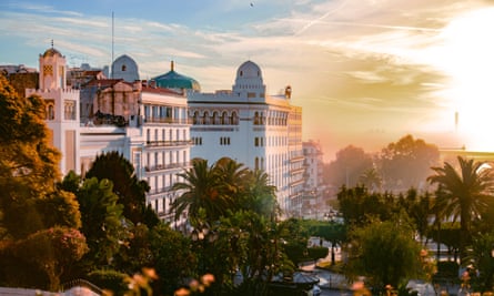 The 1910-built Grande Poste of Algiers on Boulevard Mohamed-Khemisti.