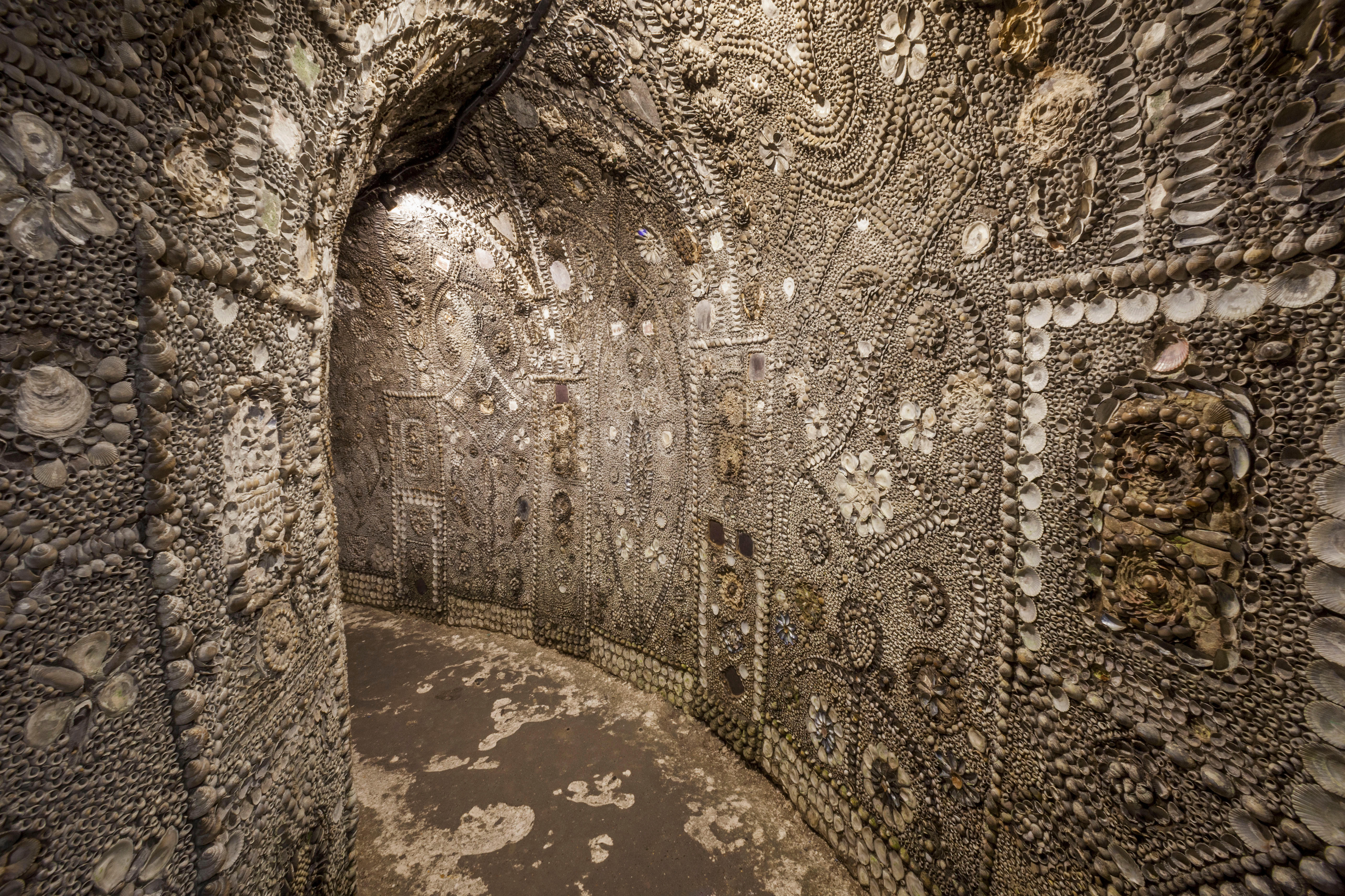The Shell Grotto is more than 150 years old - but no one knows who built it