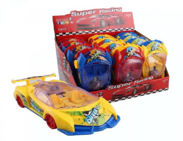 Impex Food recalled the Super Car with Light as the battery compartments containing deadly button batteries weren't secure