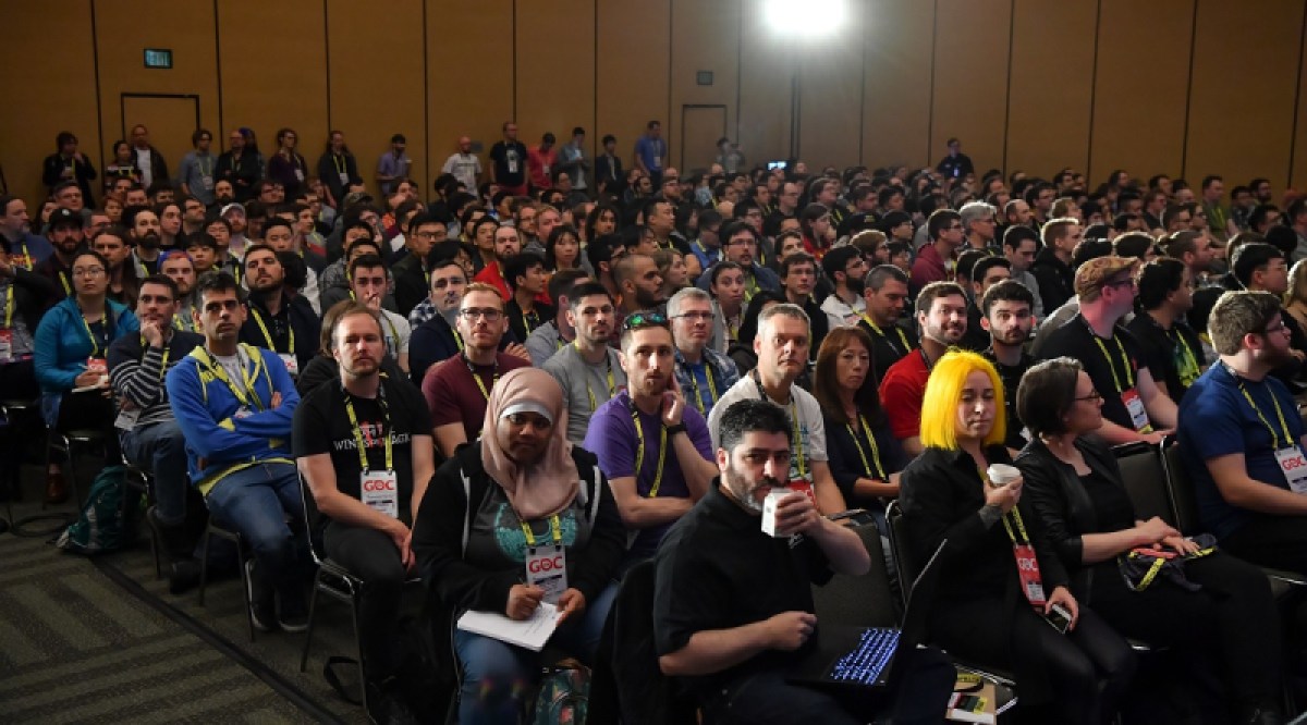 In 2023, we may see crowded rooms like this shot in GDC 2019.