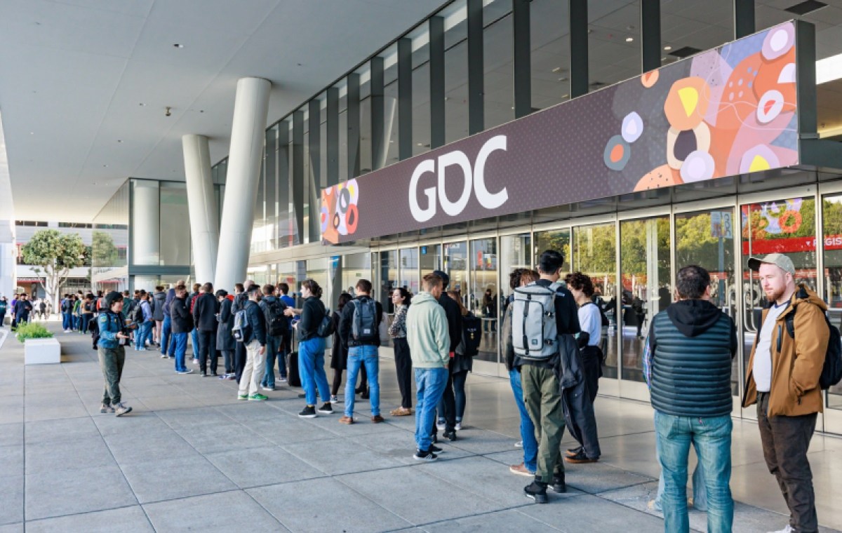 The crowds hit 28,000 at GDC 2023.